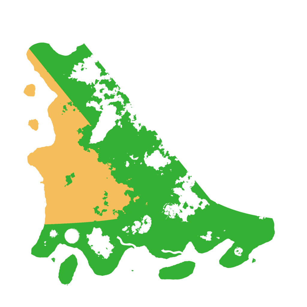 Biome Rust Map: Procedural Map, Size: 3700, Seed: 5437487