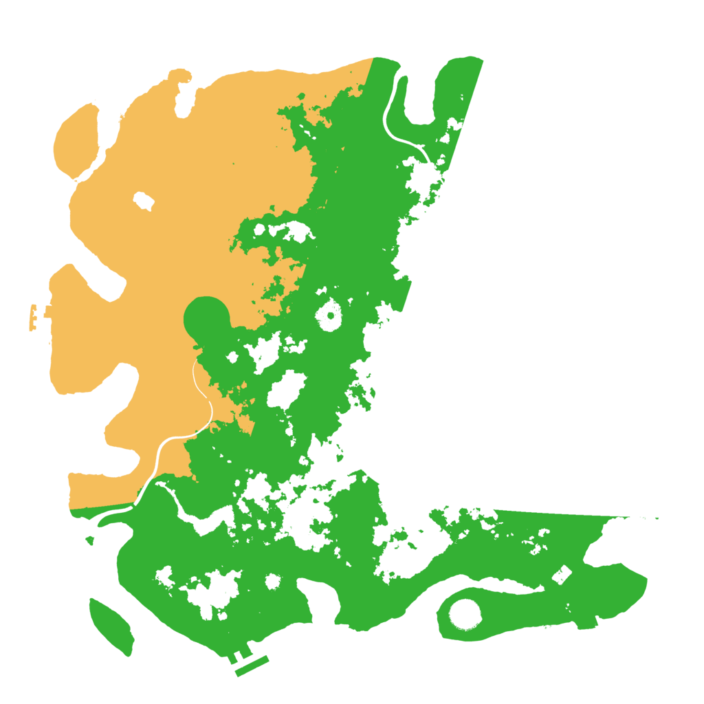 Biome Rust Map: Procedural Map, Size: 4000, Seed: 704587380