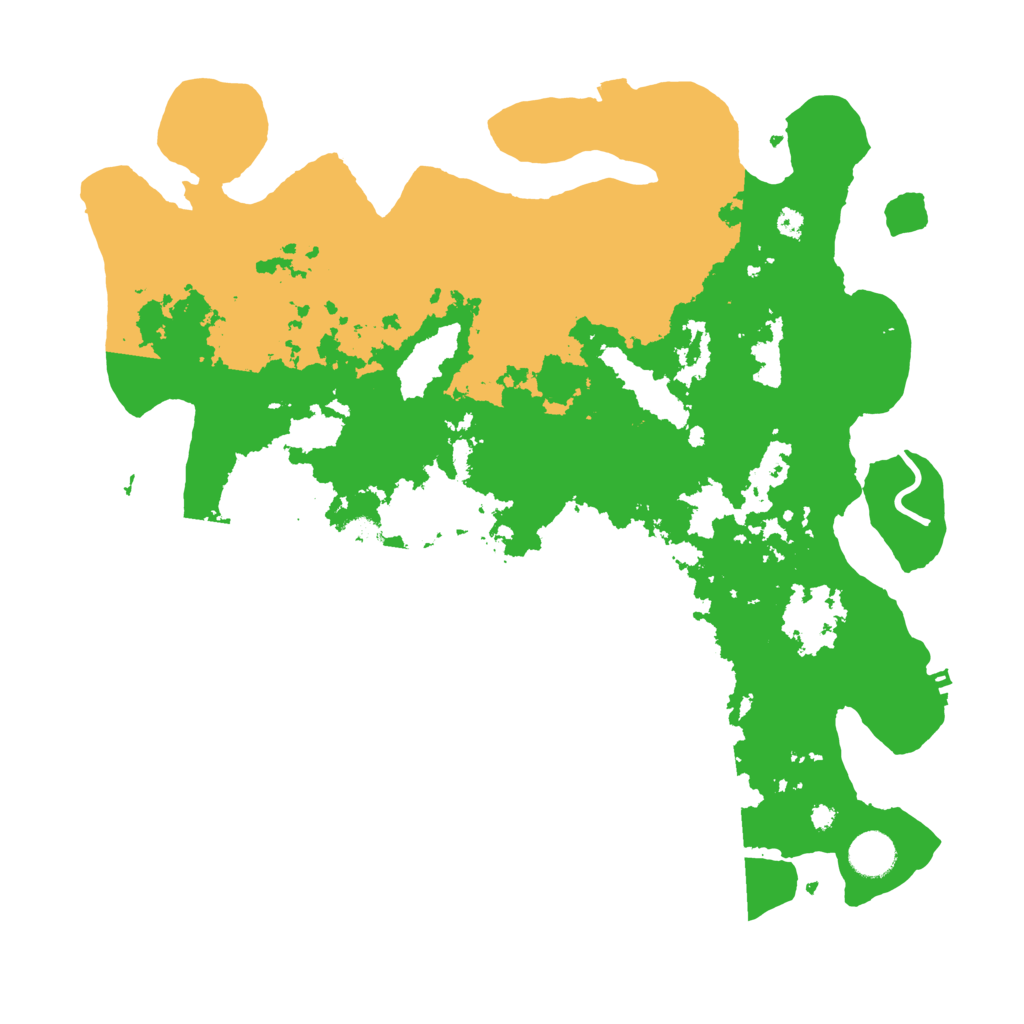 Biome Rust Map: Procedural Map, Size: 3900, Seed: 5898929