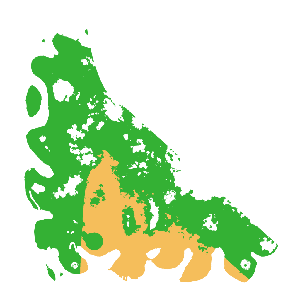 Biome Rust Map: Procedural Map, Size: 4500, Seed: 1636191310