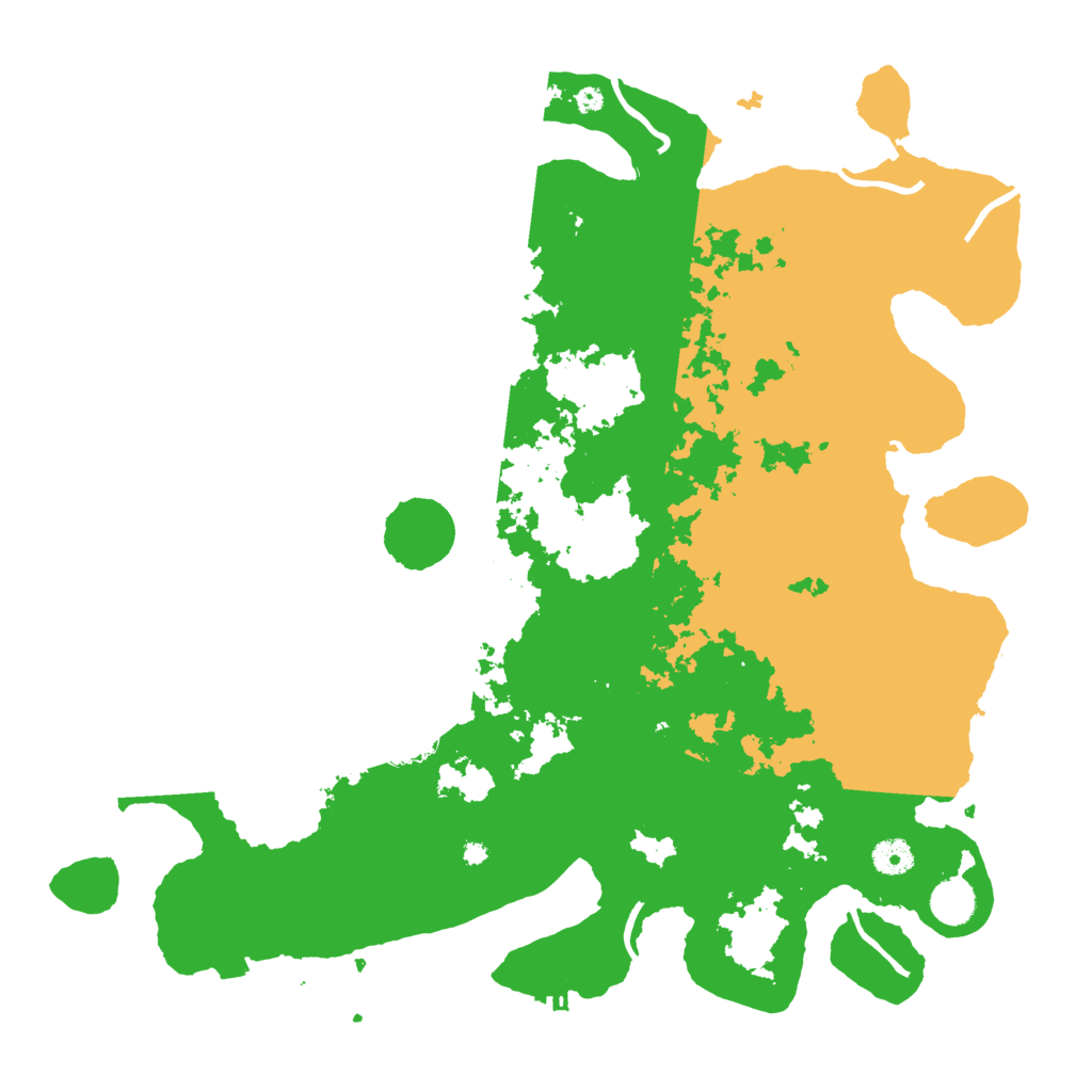 Biome Rust Map: Procedural Map, Size: 4250, Seed: 166580682