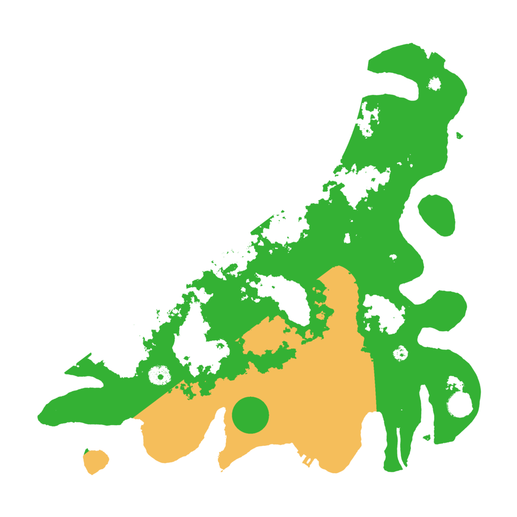 Biome Rust Map: Procedural Map, Size: 3700, Seed: 475275984