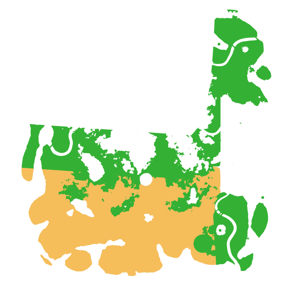 Biome Rust Map: Procedural Map, Size: 4250, Seed: 1298173372