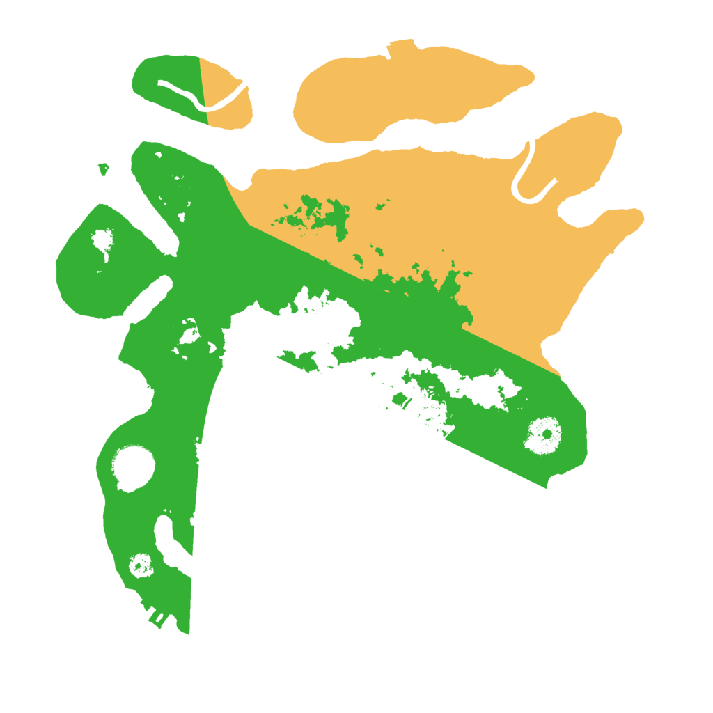 Biome Rust Map: Procedural Map, Size: 3000, Seed: 1088265889