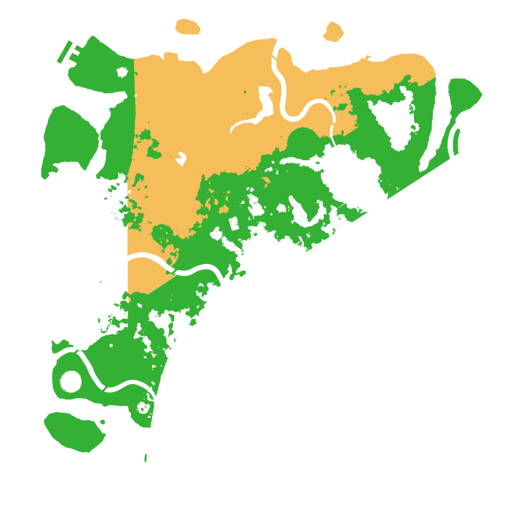 Biome Rust Map: Procedural Map, Size: 4250, Seed: 2031394454