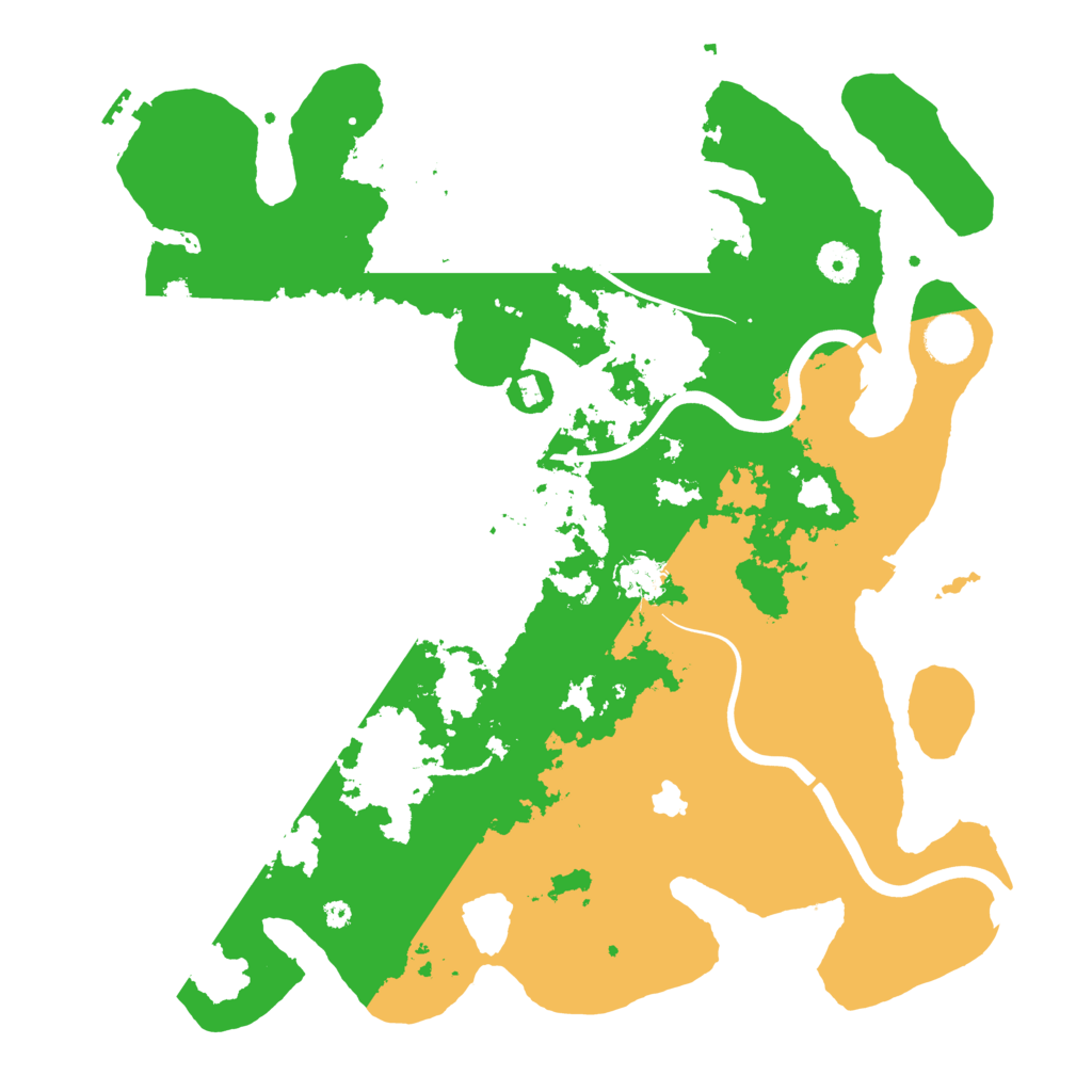 Biome Rust Map: Procedural Map, Size: 4000, Seed: 590256506