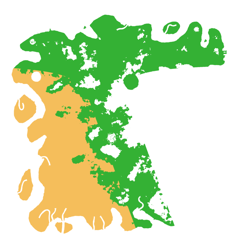 Biome Rust Map: Procedural Map, Size: 4500, Seed: 86795498