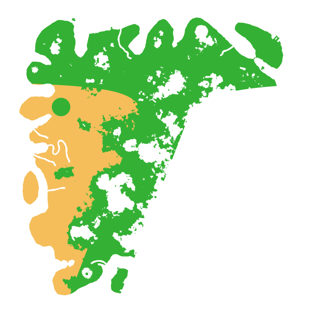 Biome Rust Map: Procedural Map, Size: 4500, Seed: 1697166555