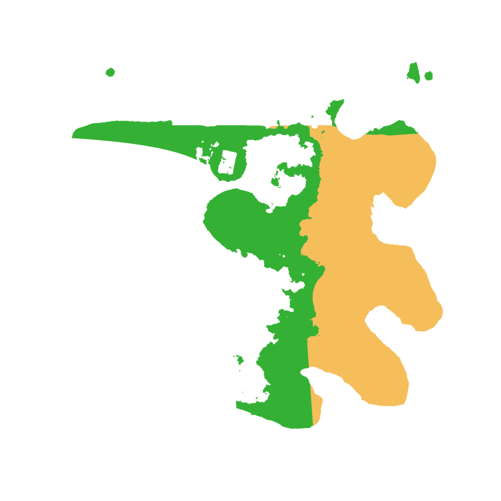 Biome Rust Map: Procedural Map, Size: 2300, Seed: 824804328