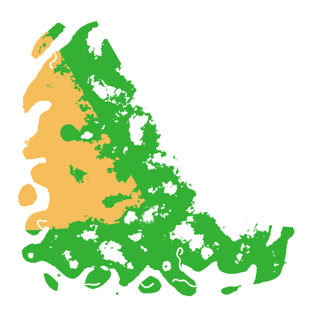 Biome Rust Map: Procedural Map, Size: 5000, Seed: 309940842