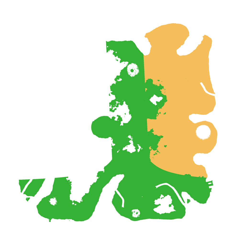 Biome Rust Map: Procedural Map, Size: 3000, Seed: 1115551191