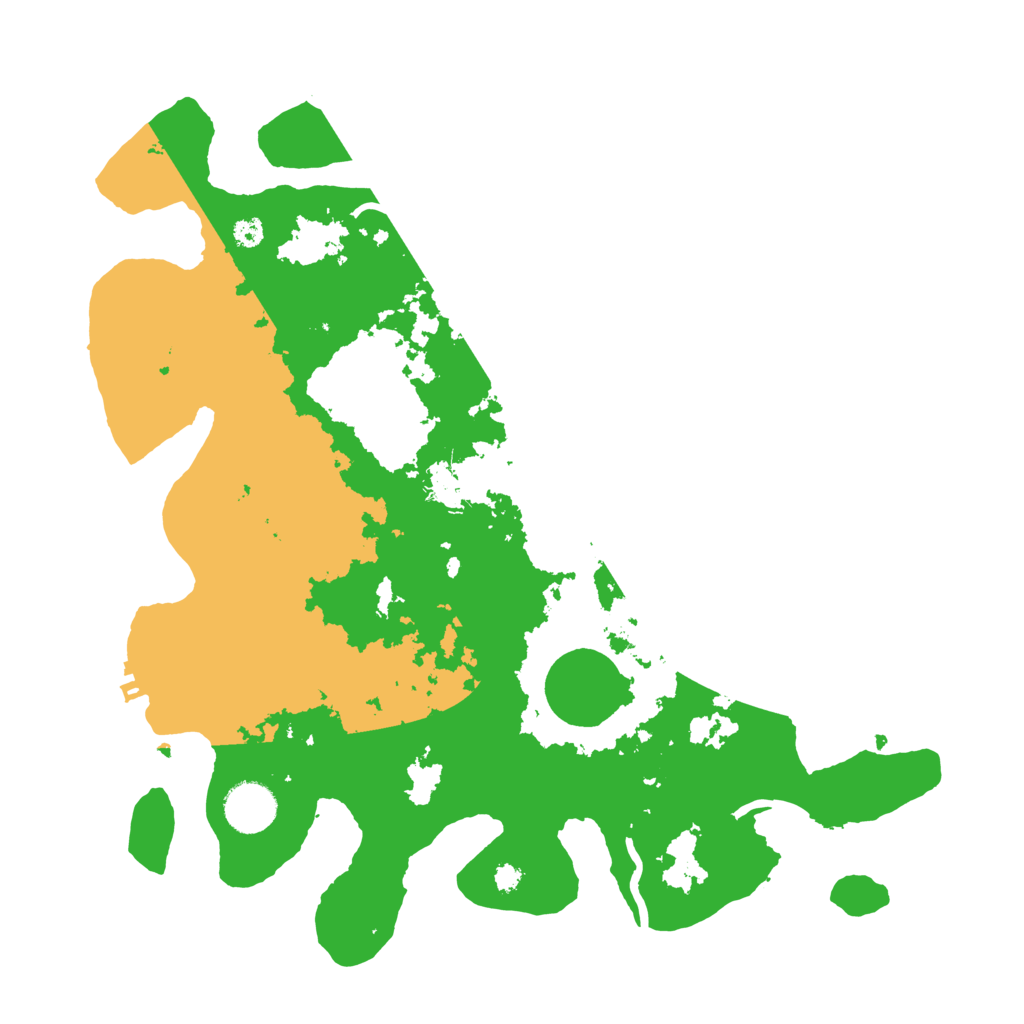 Biome Rust Map: Procedural Map, Size: 3500, Seed: 1491148782