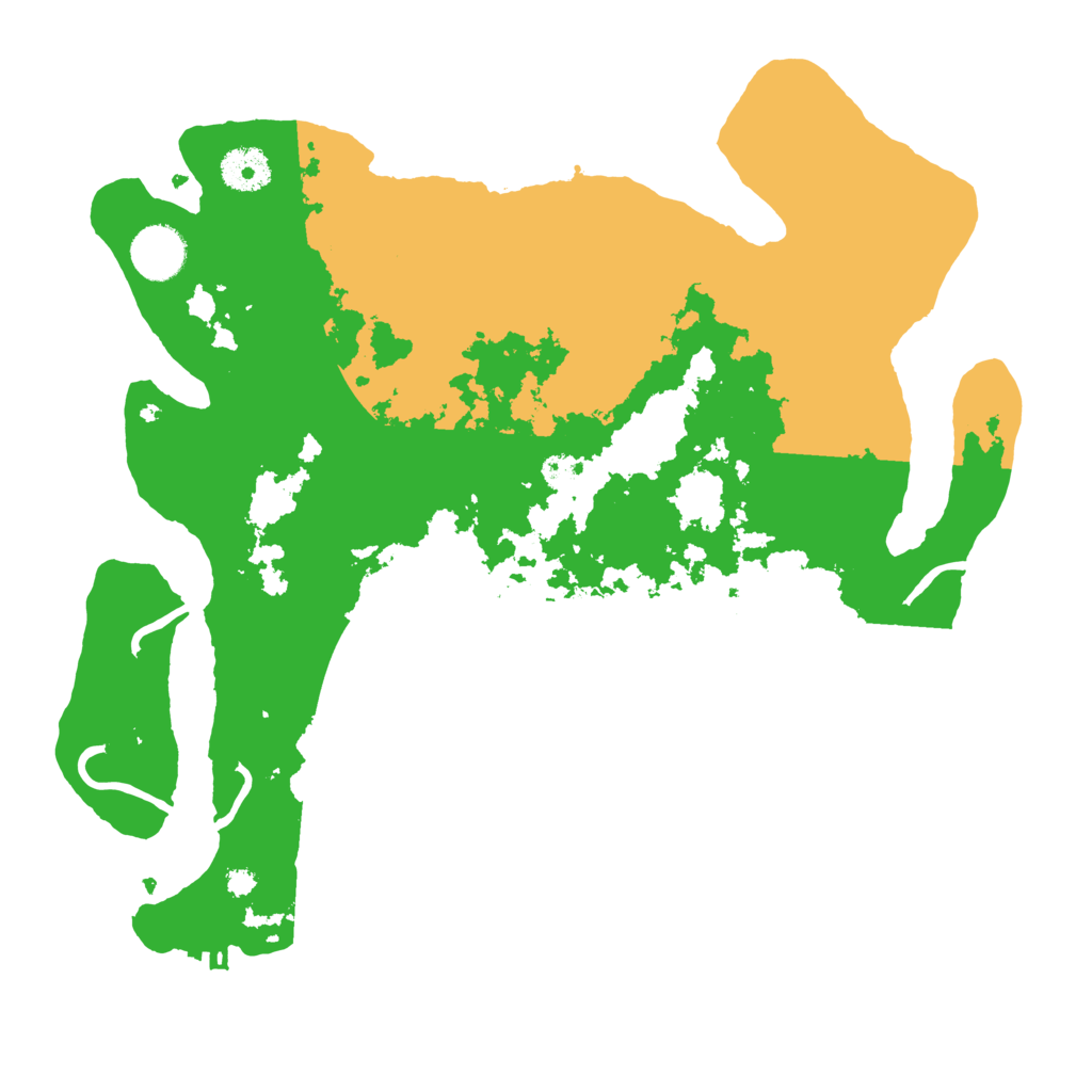 Biome Rust Map: Procedural Map, Size: 3500, Seed: 1434761784