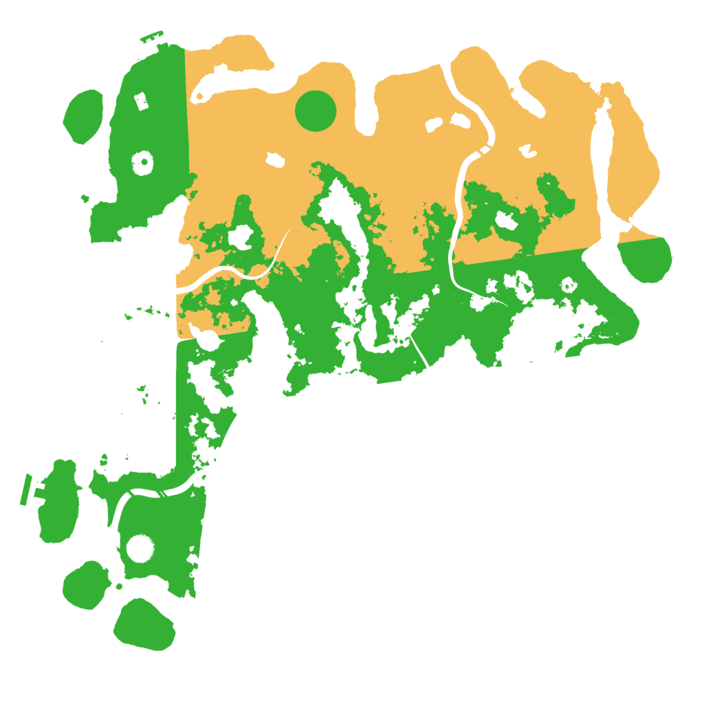 Biome Rust Map: Procedural Map, Size: 4500, Seed: 24051974