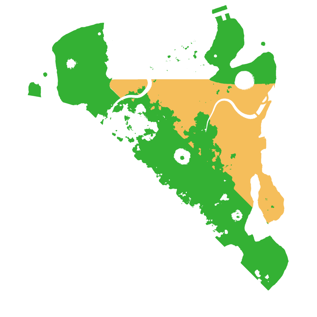 Biome Rust Map: Procedural Map, Size: 3000, Seed: 1353722024