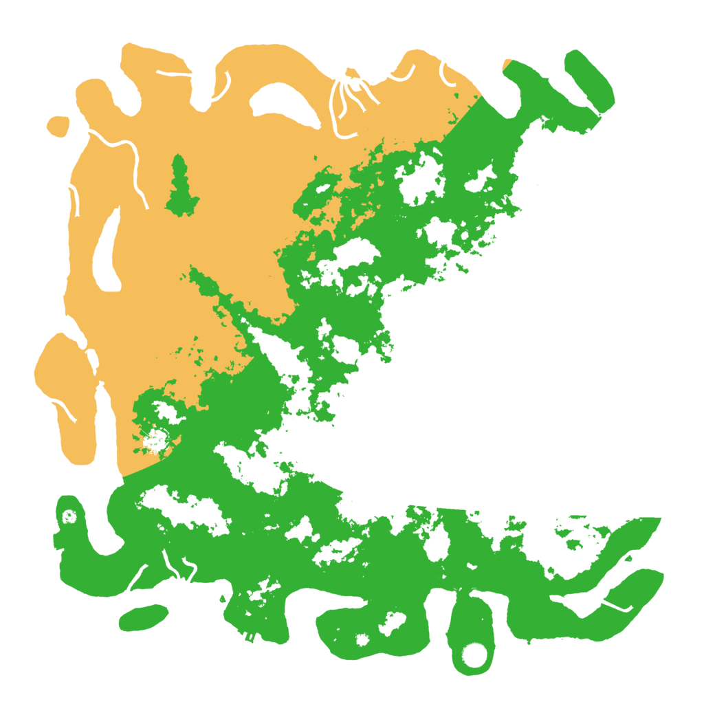 Biome Rust Map: Procedural Map, Size: 5000, Seed: 324759