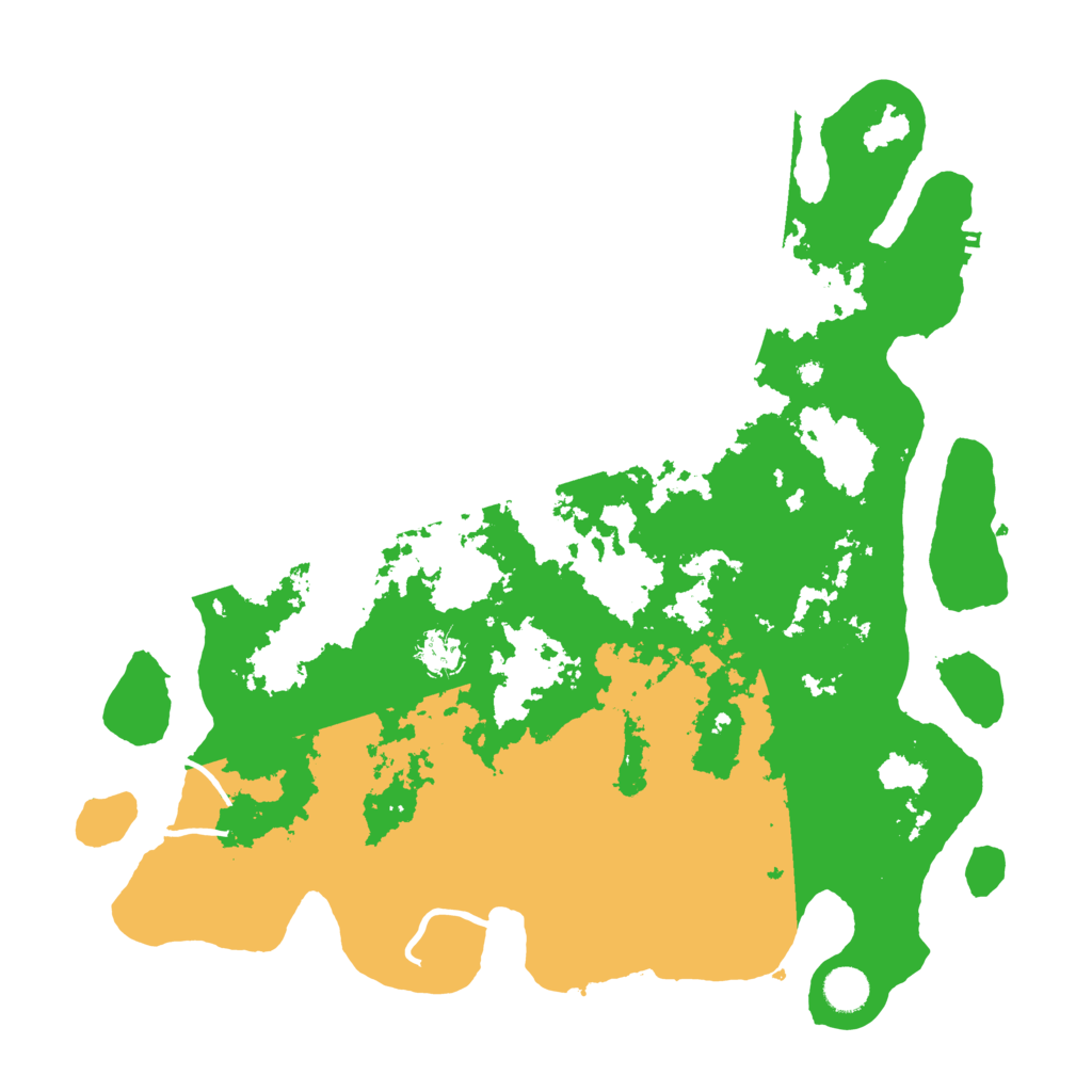 Biome Rust Map: Procedural Map, Size: 4250, Seed: 327193995