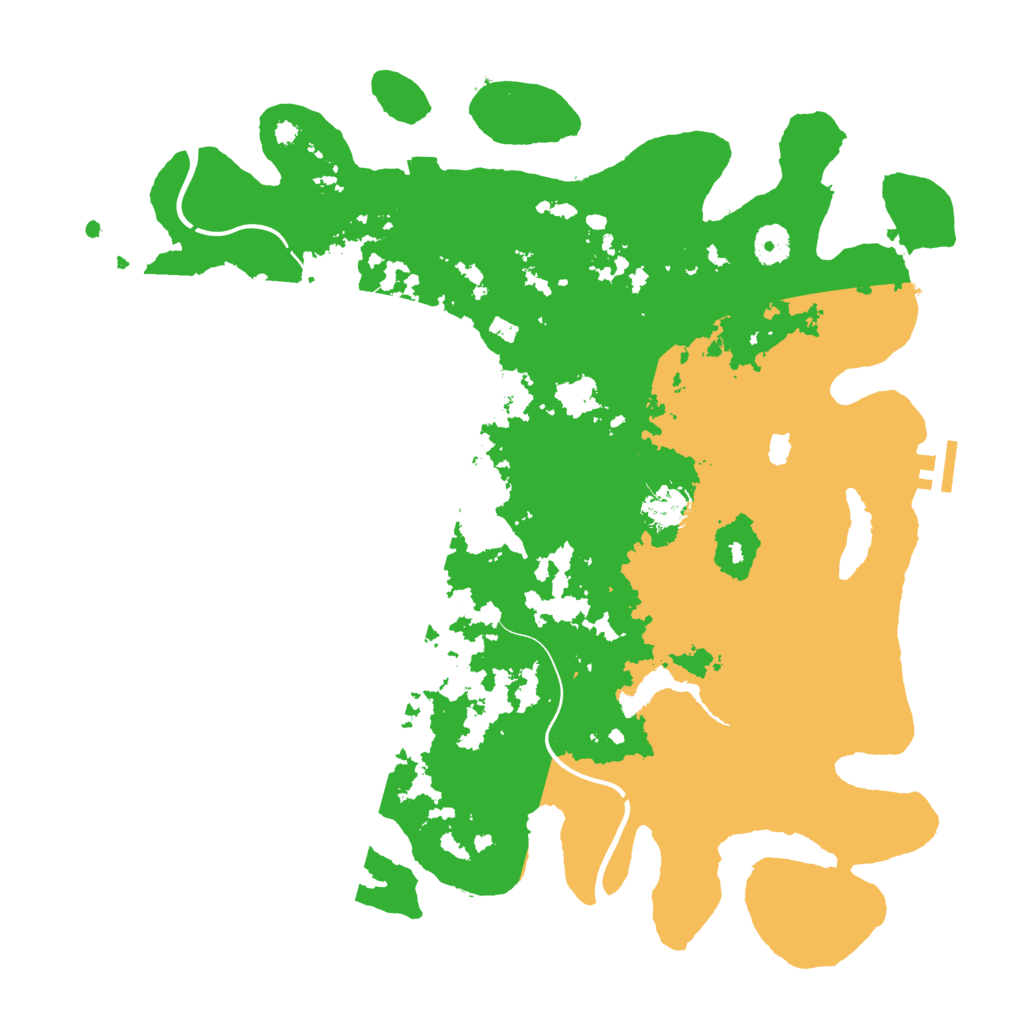 Biome Rust Map: Procedural Map, Size: 4000, Seed: 5325352