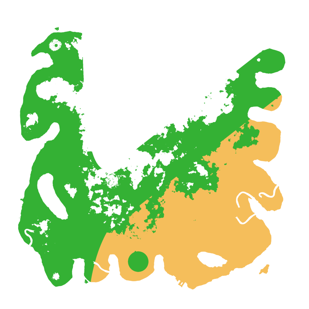 Biome Rust Map: Procedural Map, Size: 4000, Seed: 301940