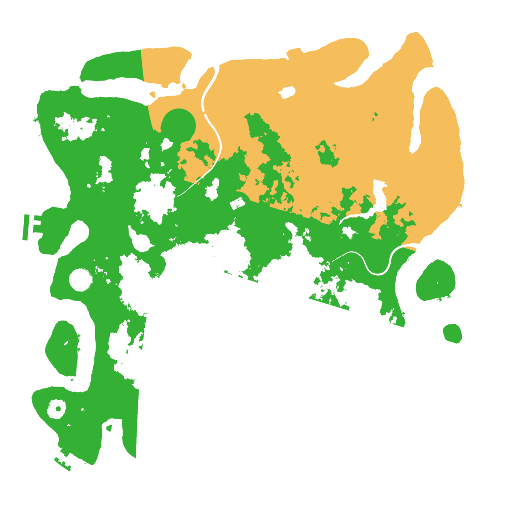 Biome Rust Map: Procedural Map, Size: 4000, Seed: 1765972531