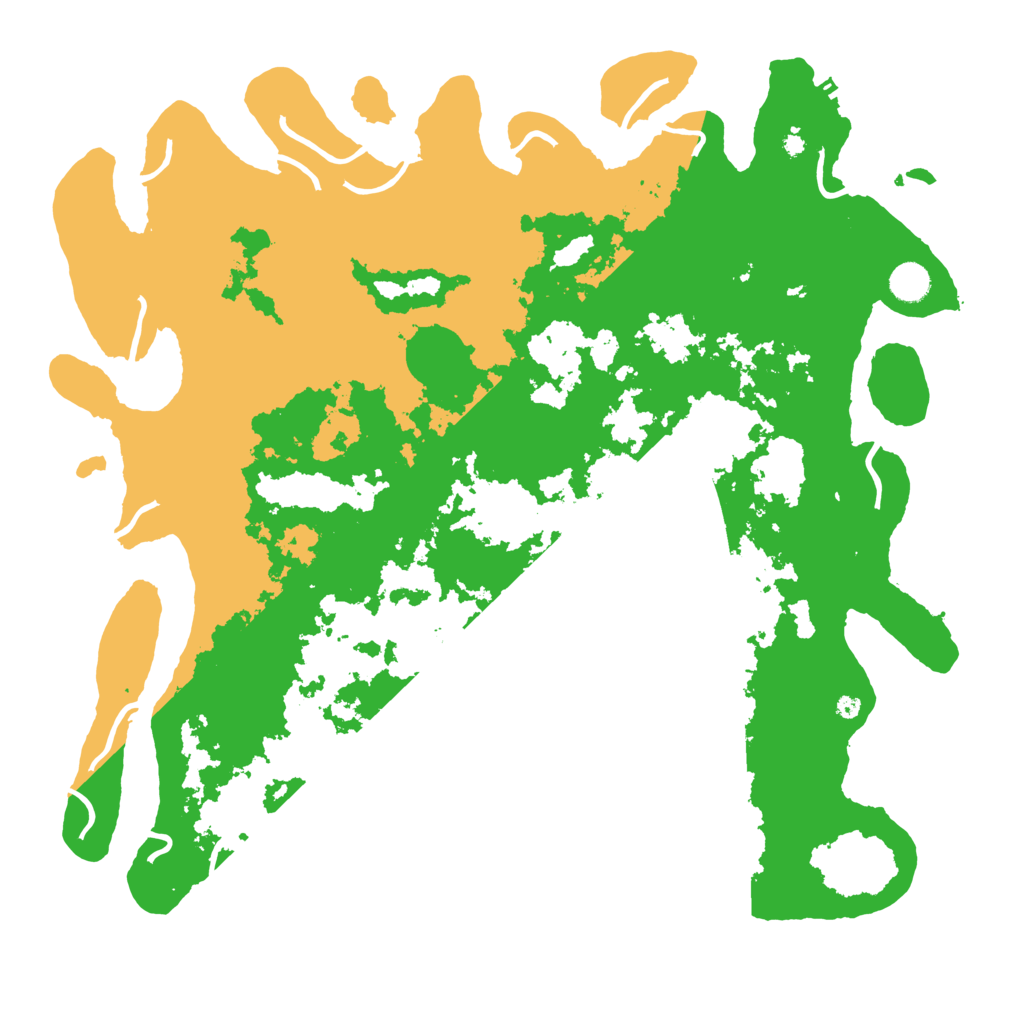 Biome Rust Map: Procedural Map, Size: 4500, Seed: 688016394