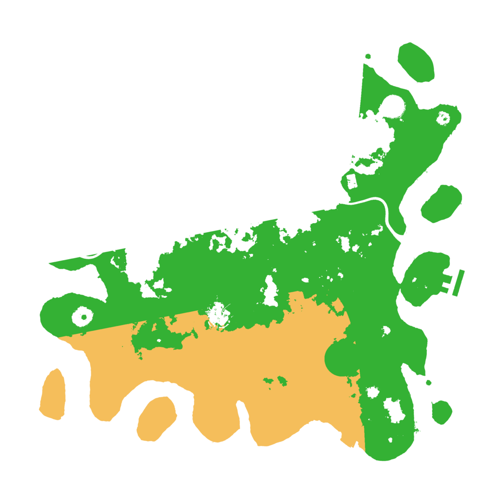 Biome Rust Map: Procedural Map, Size: 3750, Seed: 206552140