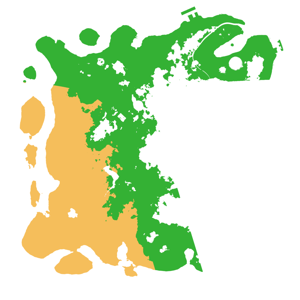 Biome Rust Map: Procedural Map, Size: 4000, Seed: 575650855
