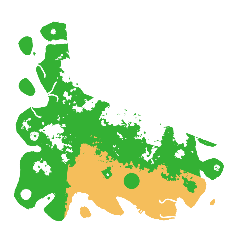 Biome Rust Map: Procedural Map, Size: 4000, Seed: 42701