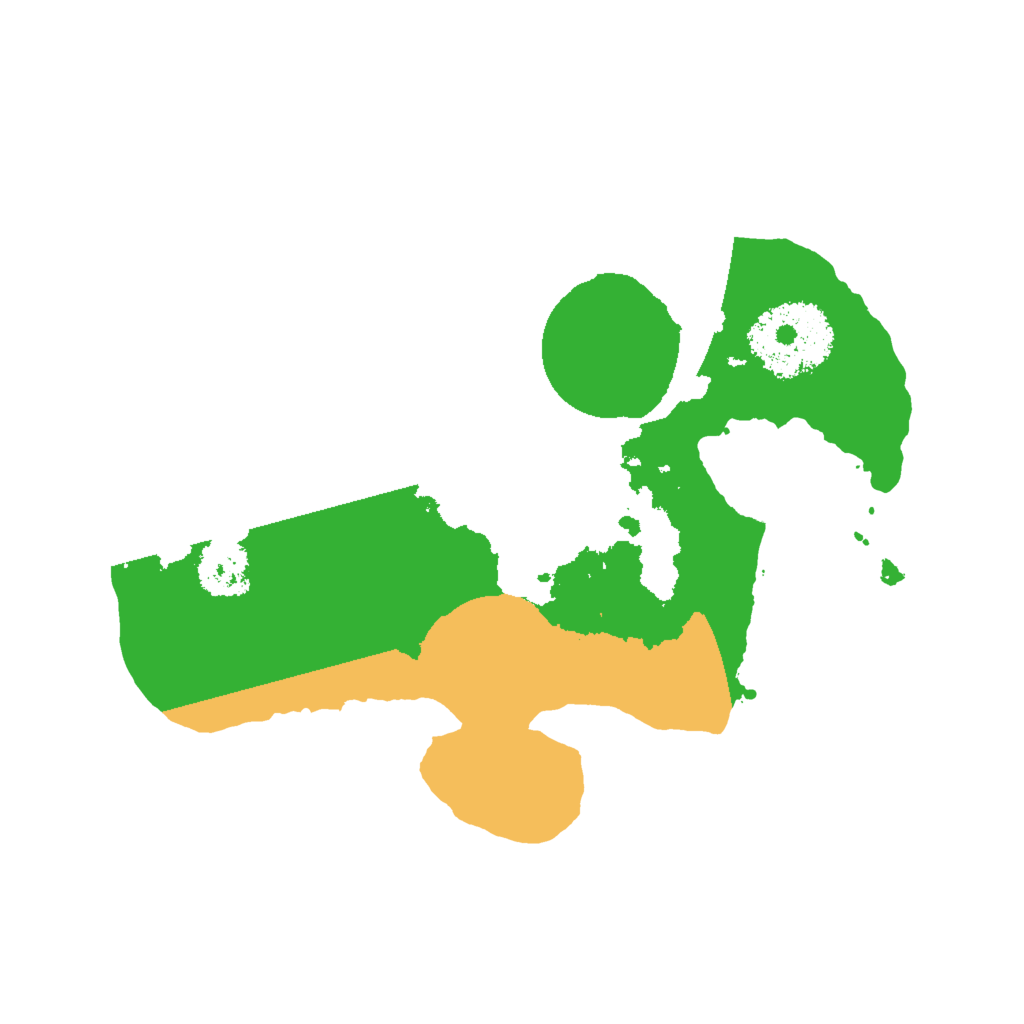 Biome Rust Map: Procedural Map, Size: 2000, Seed: 1569147980