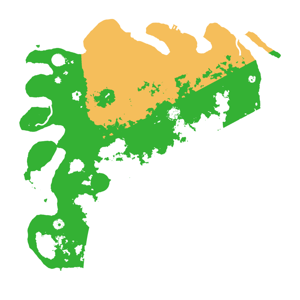 Biome Rust Map: Procedural Map, Size: 4250, Seed: 112598560