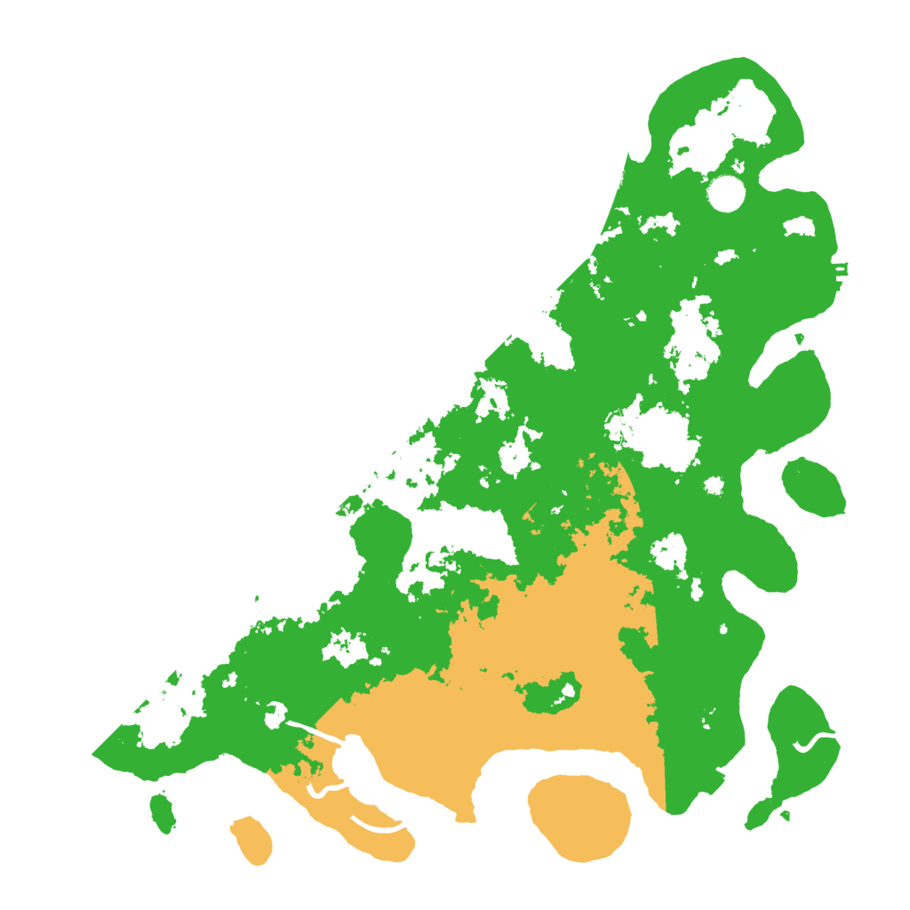 Biome Rust Map: Procedural Map, Size: 4300, Seed: 25644134