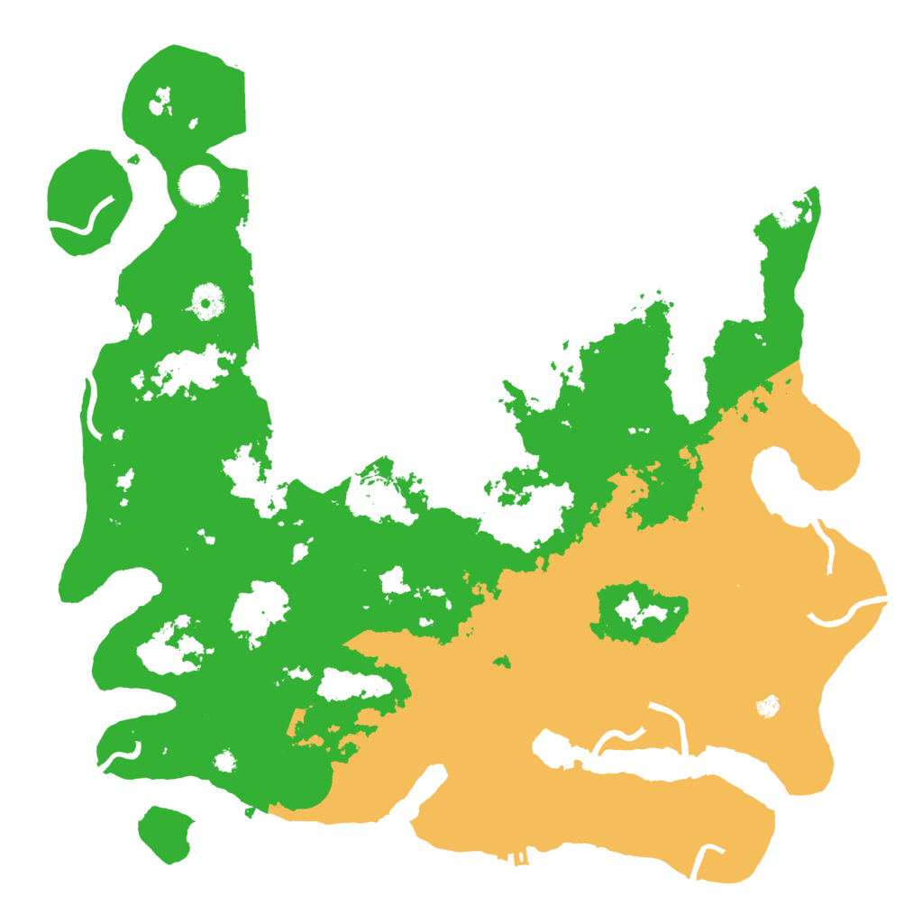 Biome Rust Map: Procedural Map, Size: 4000, Seed: 873377452