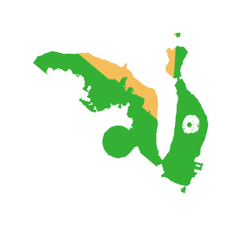 Biome Rust Map: Procedural Map, Size: 2000, Seed: 782303371