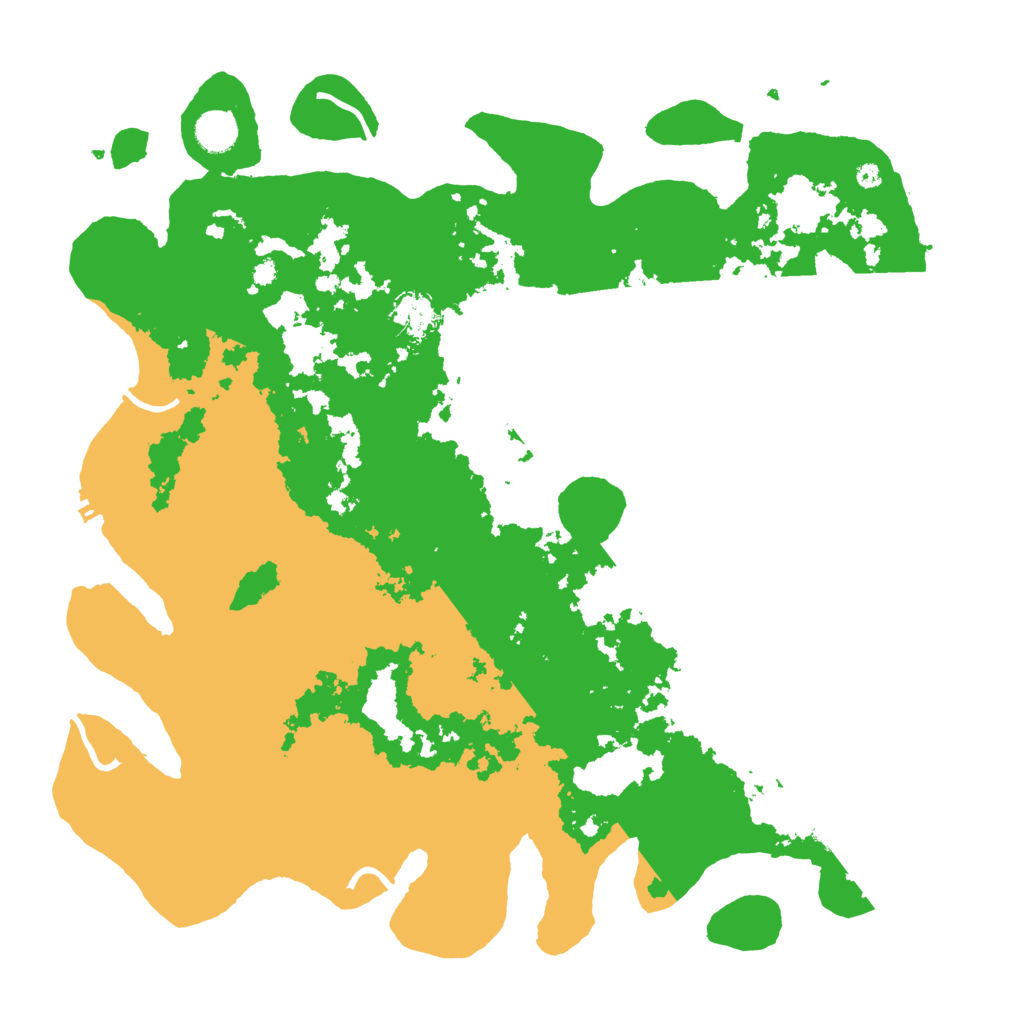 Biome Rust Map: Procedural Map, Size: 4250, Seed: 183370125