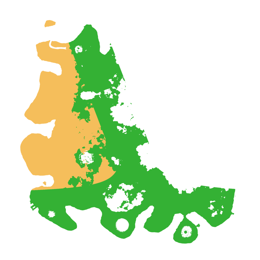 Biome Rust Map: Procedural Map, Size: 3500, Seed: 1798488446