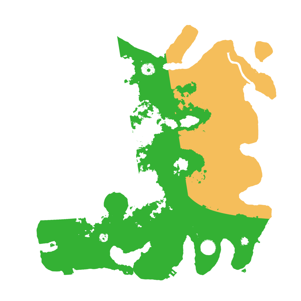 Biome Rust Map: Procedural Map, Size: 3500, Seed: 1733152044