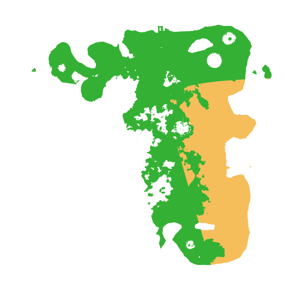 Biome Rust Map: Procedural Map, Size: 3500, Seed: 144663602