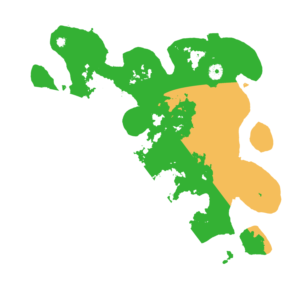 Biome Rust Map: Procedural Map, Size: 3000, Seed: 7827