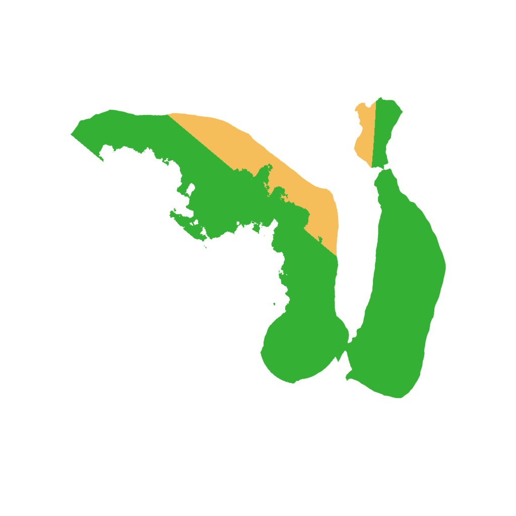 Biome Rust Map: Barren, Size: 2000, Seed: 782303371