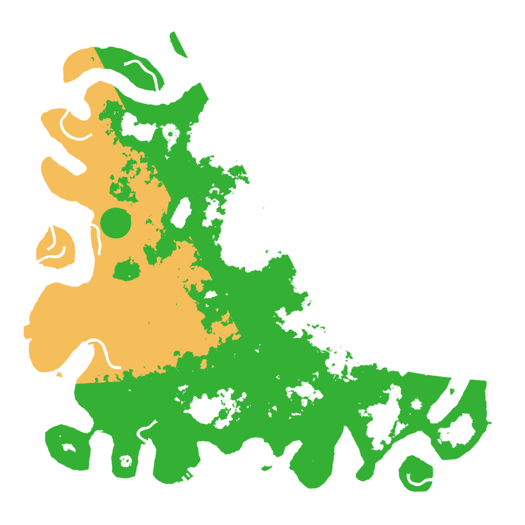 Biome Rust Map: Procedural Map, Size: 4500, Seed: 1896151