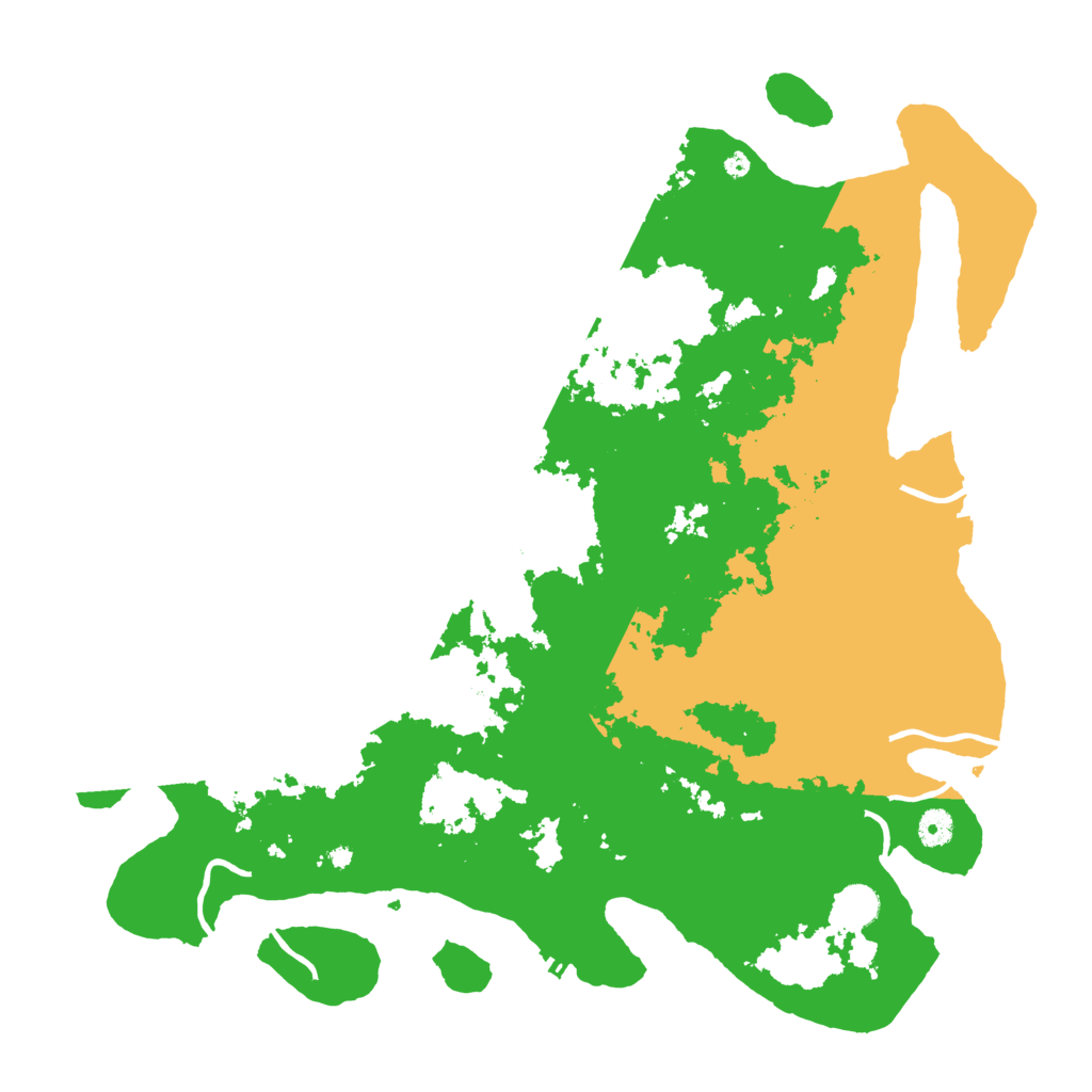 Biome Rust Map: Procedural Map, Size: 4500, Seed: 82007038