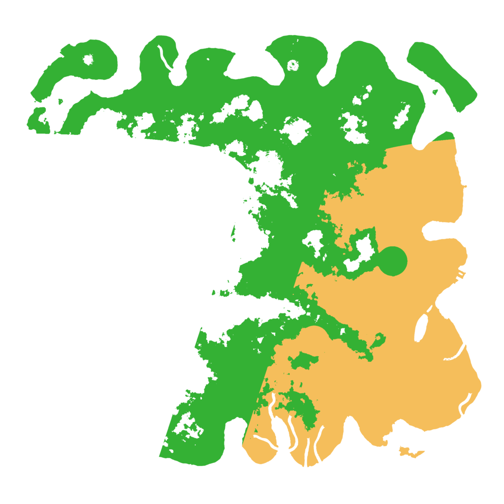 Biome Rust Map: Procedural Map, Size: 4500, Seed: 229882582