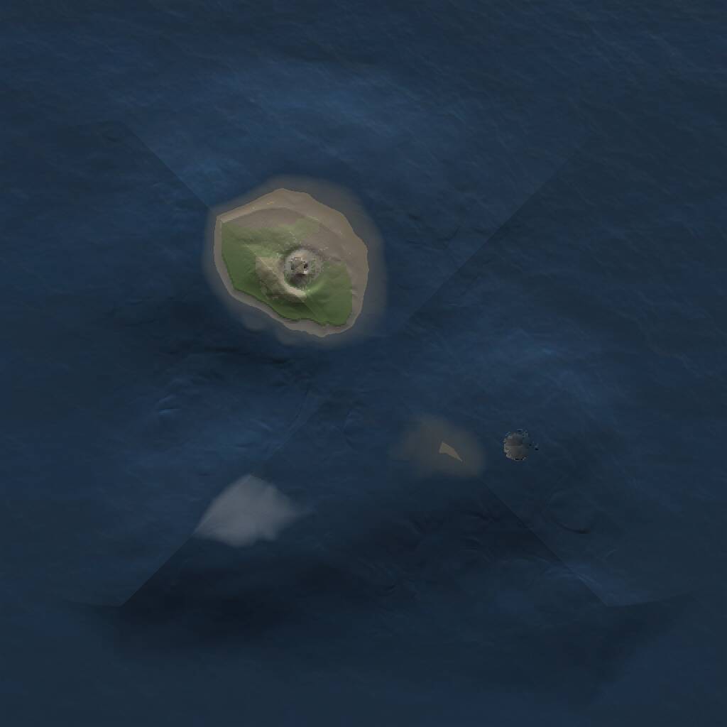 Rust Map: Procedural Map, Size: 1000, Seed: 6042023, 1 Monuments