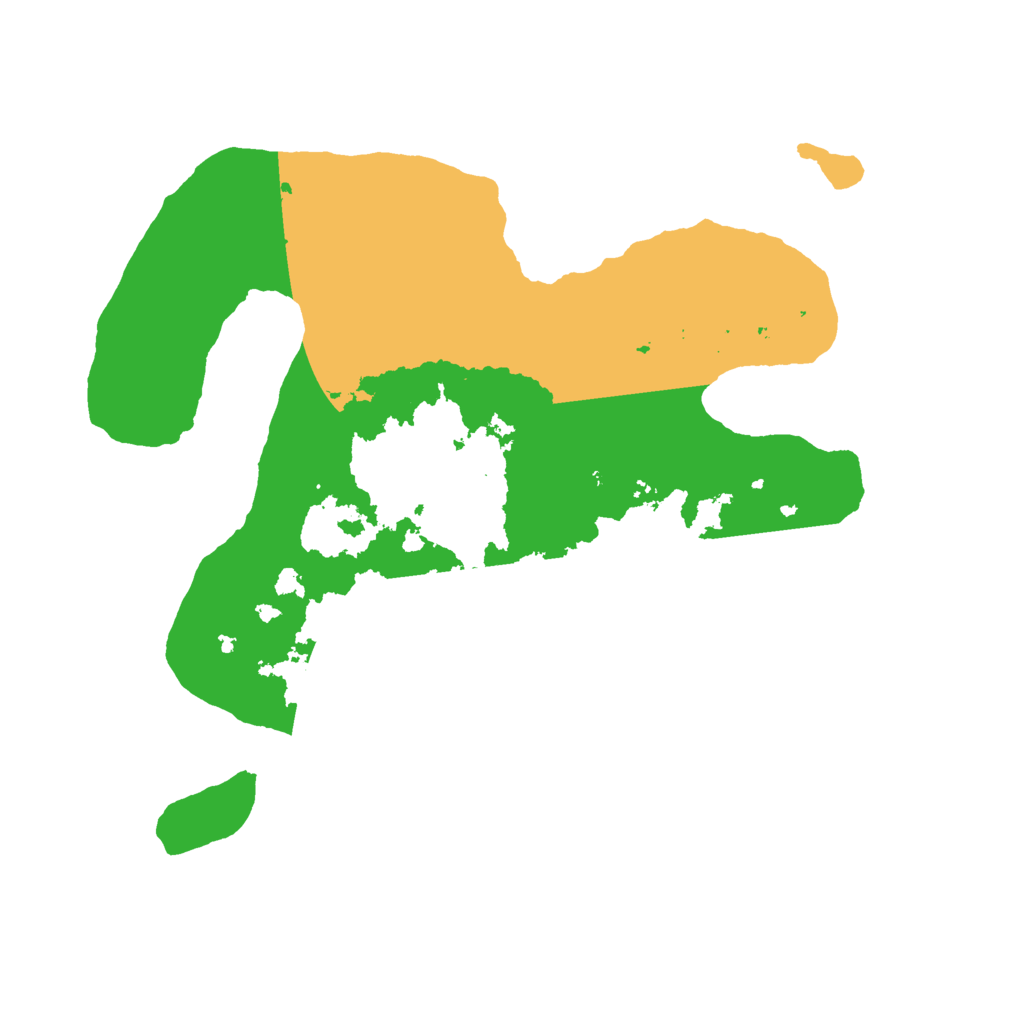 Biome Rust Map: Barren, Size: 2500, Seed: 4440