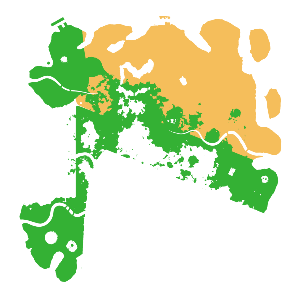 Biome Rust Map: Procedural Map, Size: 4250, Seed: 1013648674