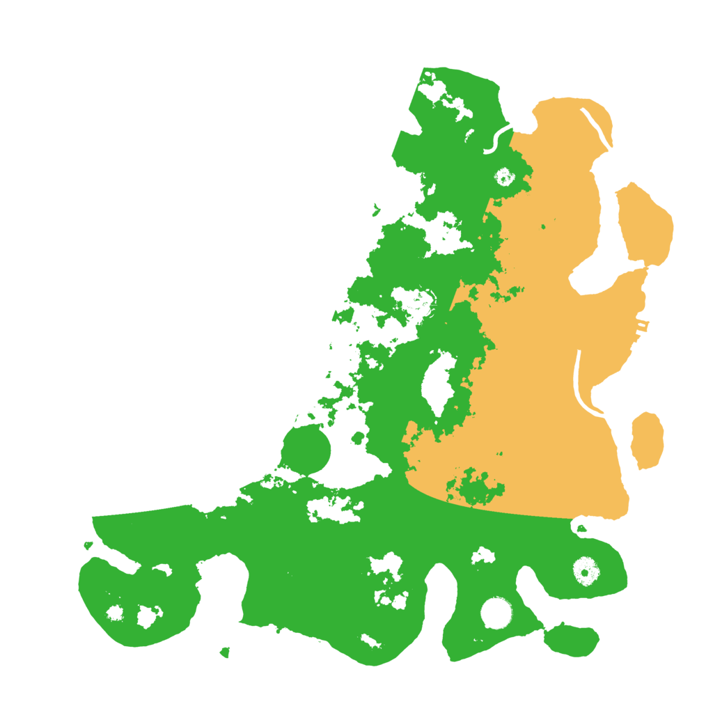 Biome Rust Map: Procedural Map, Size: 4000, Seed: 909855245