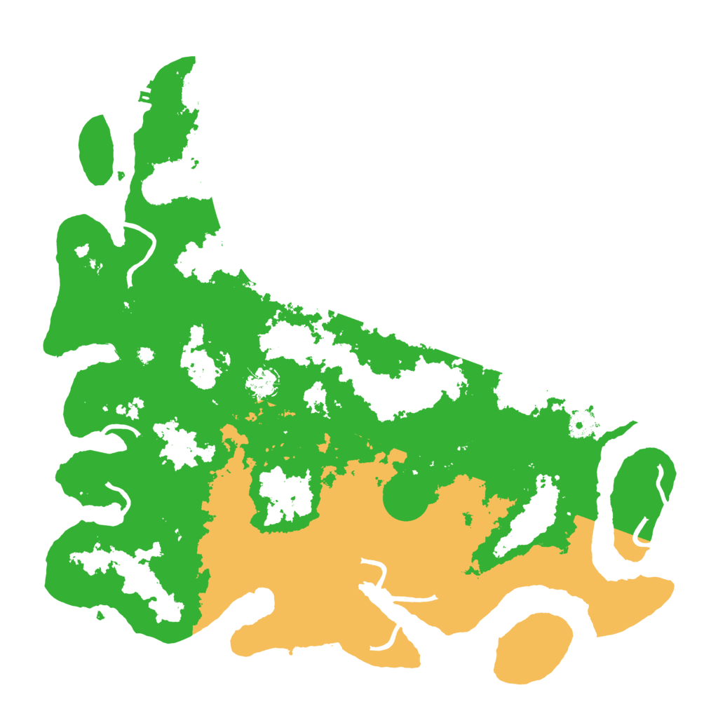 Biome Rust Map: Procedural Map, Size: 4100, Seed: 15678