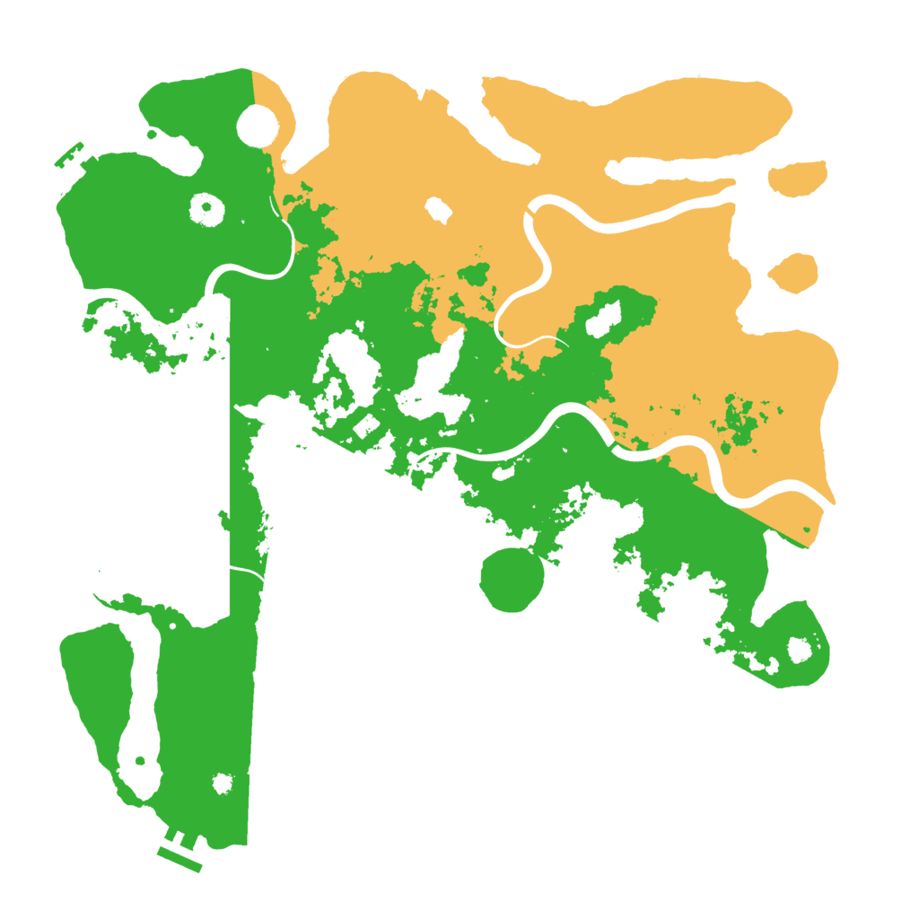Biome Rust Map: Procedural Map, Size: 4000, Seed: 569606728