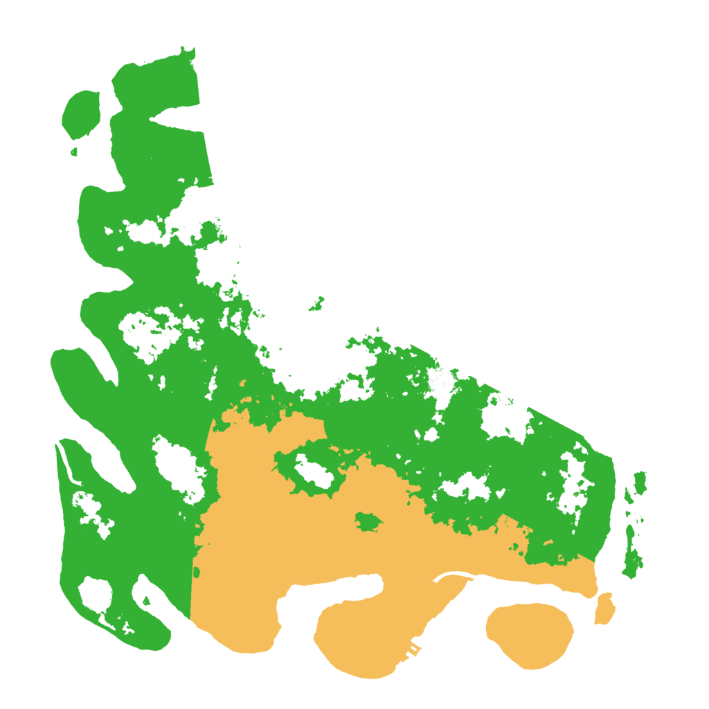 Biome Rust Map: Procedural Map, Size: 4250, Seed: 22233344