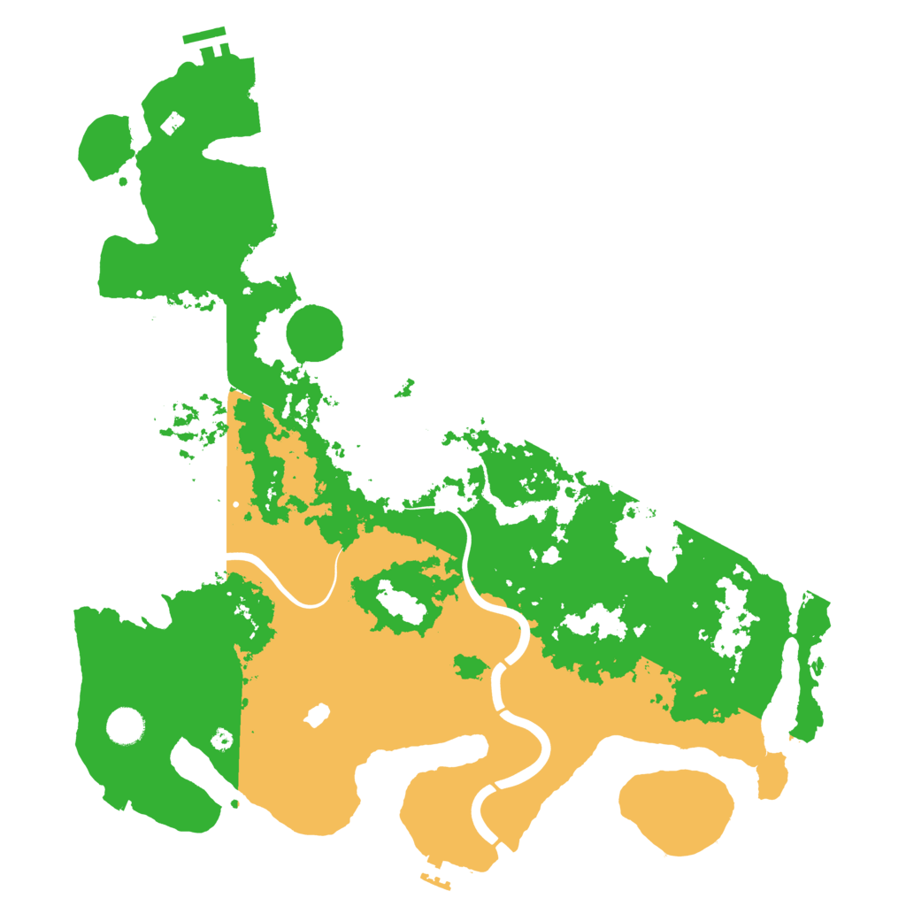 Biome Rust Map: Procedural Map, Size: 4250, Seed: 22233344